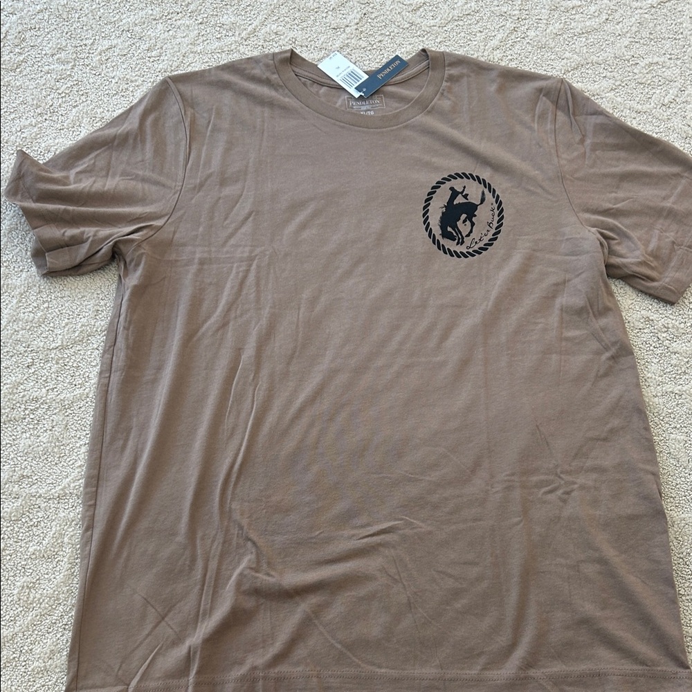 Brown Graphic T-Shirt
